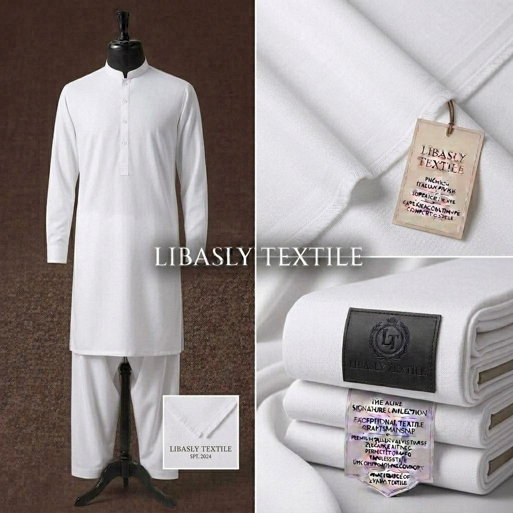 Libasly Executive Wash & Wear     (   Super White  )