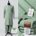 Libasly Executive Wash & Wear     (  Sage Green  )