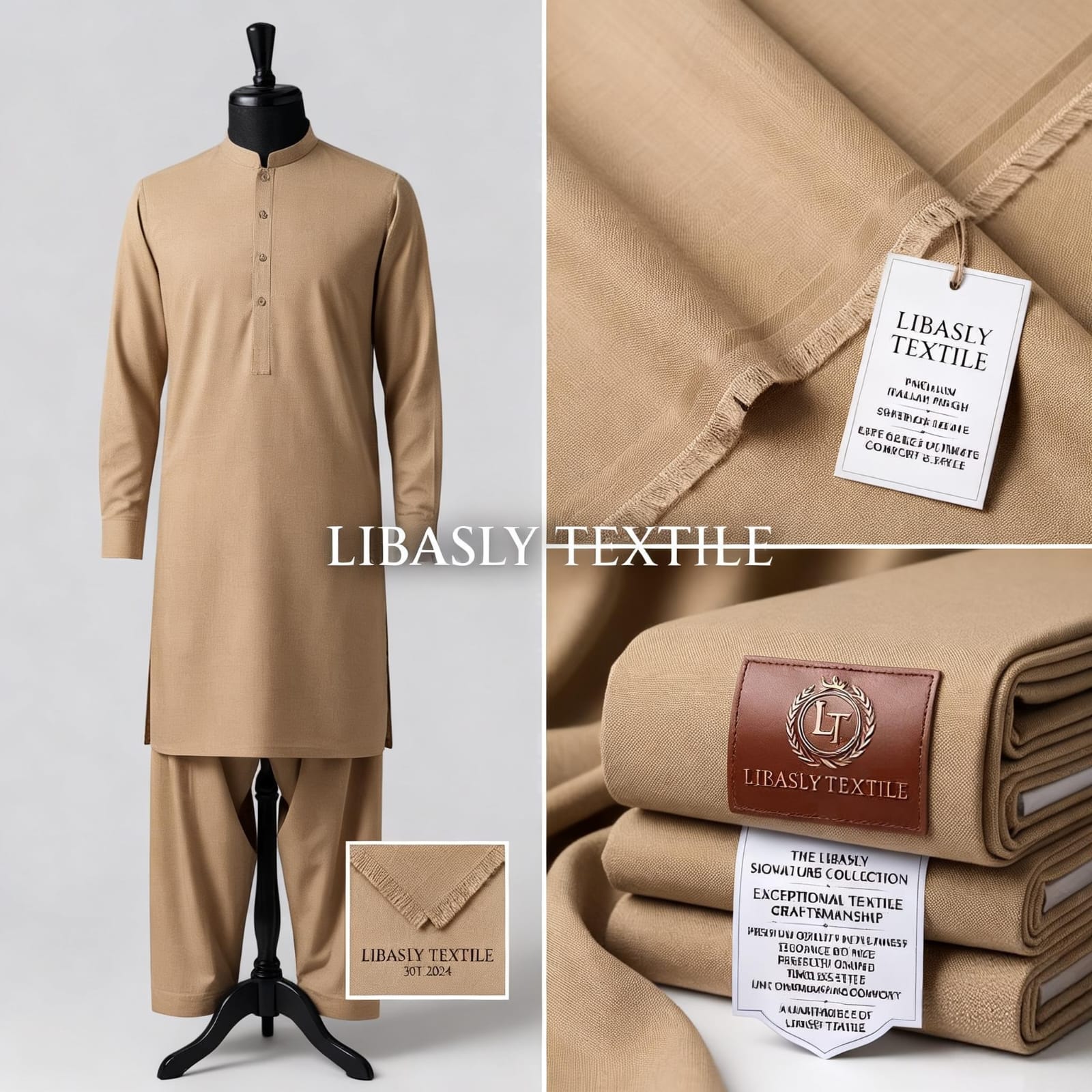 Libasly Executive Wash & Wear     (   Camel   )