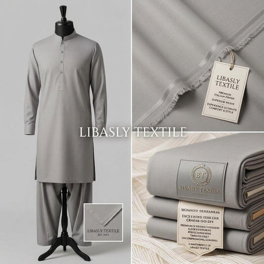 Premium Wash and Wear (  Ash Grey   )