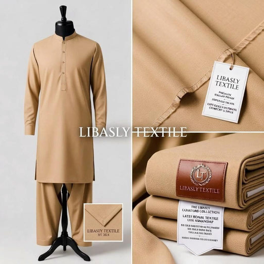 Premium Wash and Wear (  Camel / Skin  )
