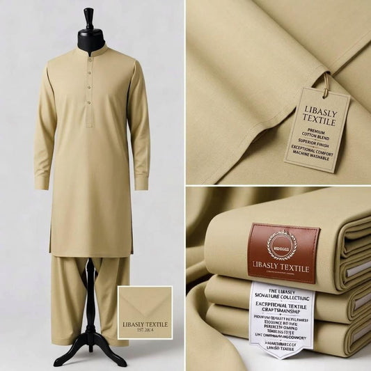 Premium Wash and Wear (  Soft Beige   )