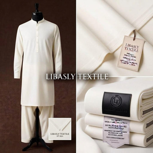 Premium Wash and Wear (   Off-White   )