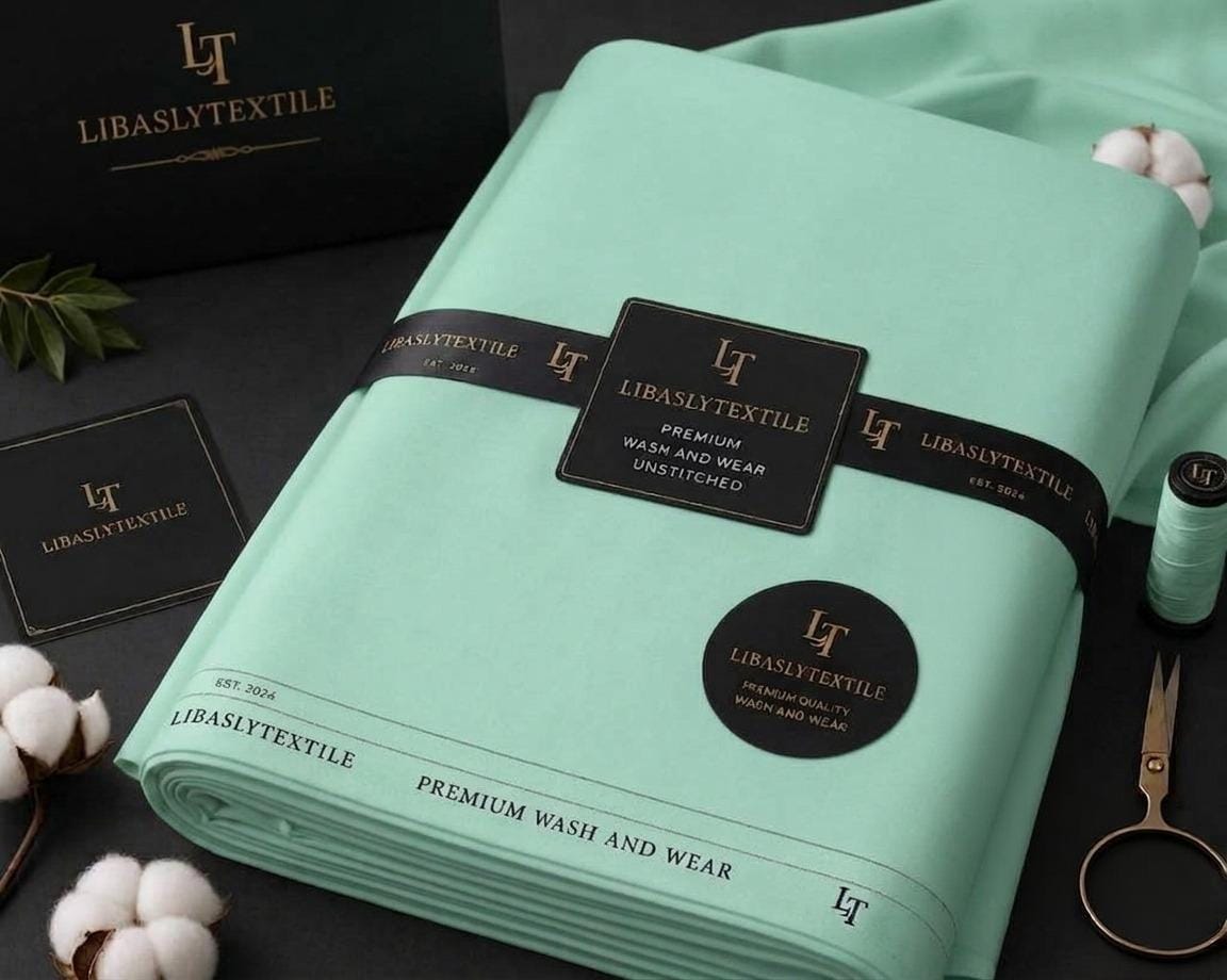Libasly Executive Wash & Wear ( Light Pistachio  )