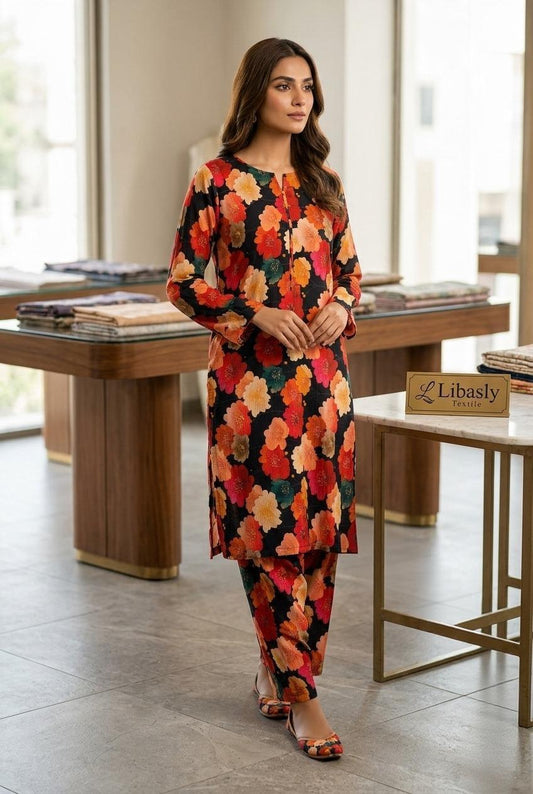 All Over Linen 2-Piece Suit