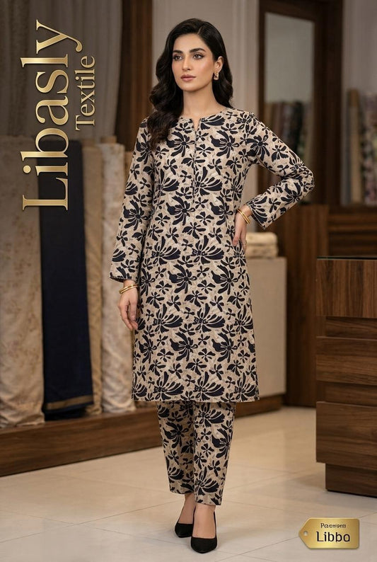 All Over Linen 2-Piece Suit
