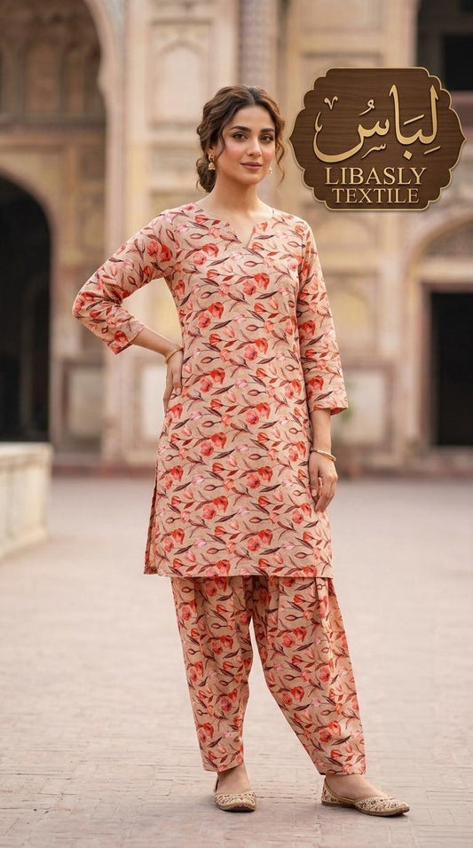All Over Linen 2-Piece Suit