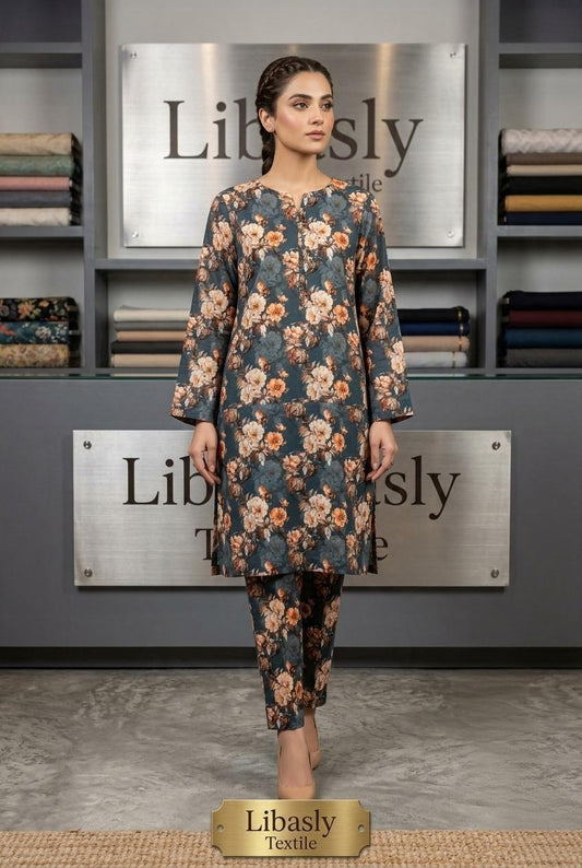 All Over Linen 2-Piece Suit