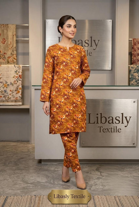 All Over Linen 2-Piece Suit