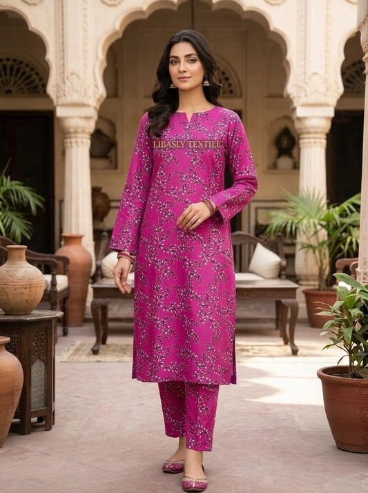 All Over Linen 2-Piece Suit
