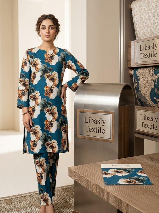 All Over Linen 2-Piece Suit