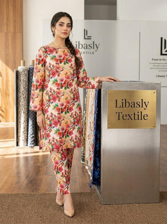 All Over Linen 2-Piece Suit