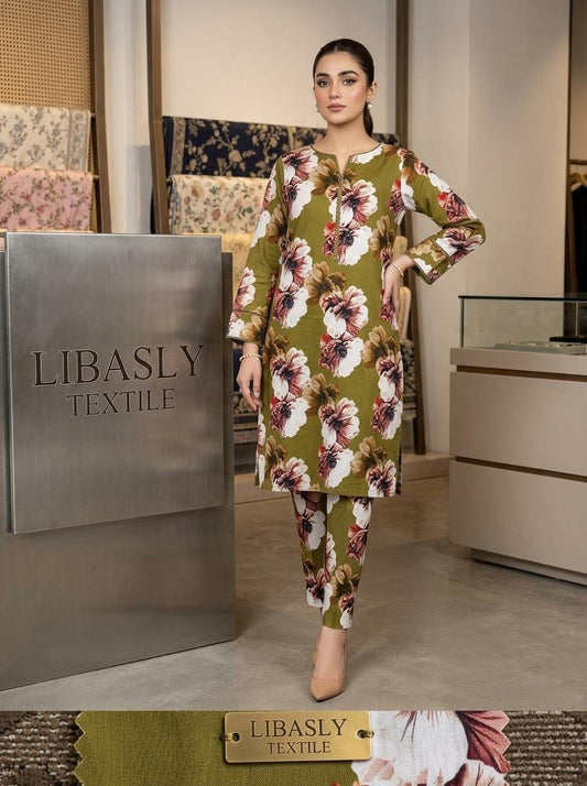 All Over Linen 2-Piece Suit