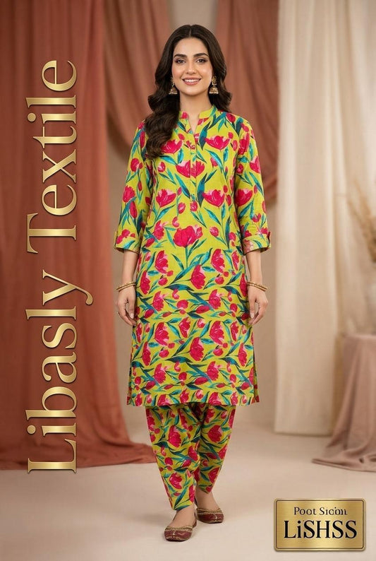 All Over Linen 2-Piece Suit