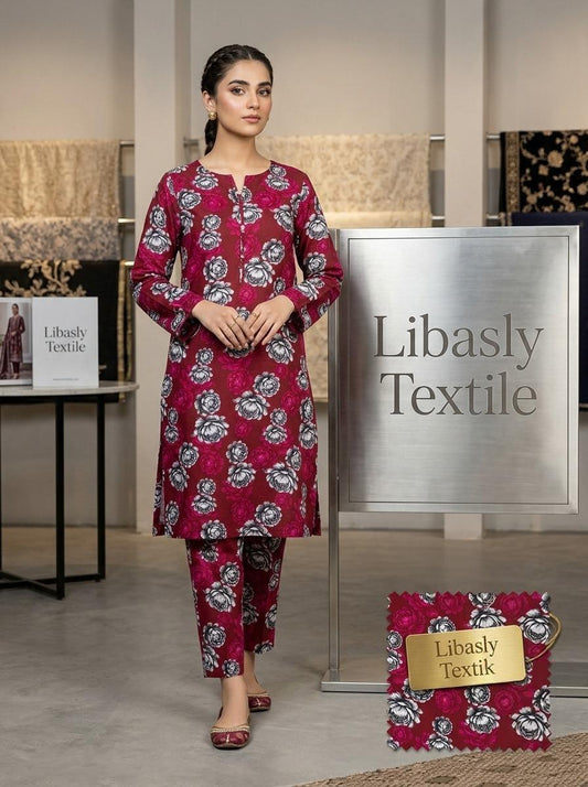 All Over Linen 2-Piece Suit