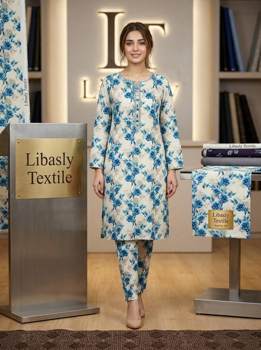 All Over Linen 2-Piece Suit