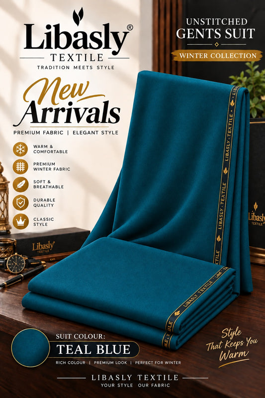 Winter Wash & Wear ( TEAL BLUE )