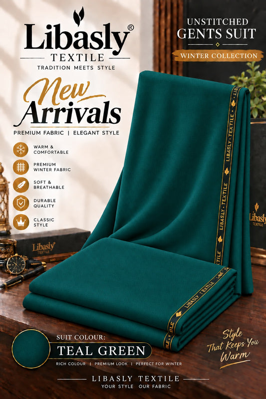 Winter Wash & Wear ( TEAL GREEN )