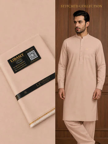 🛍️ Dynasty Cotton – Premium Unstitched Suit ( Tea Pink )