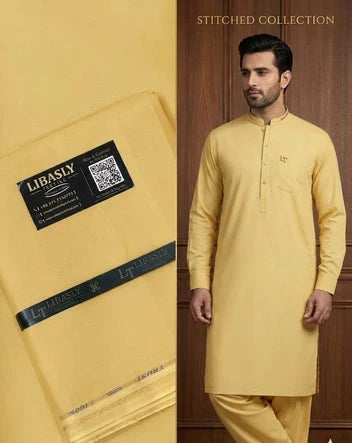 🛍️ Dynasty Cotton  ( Butter Yellow )