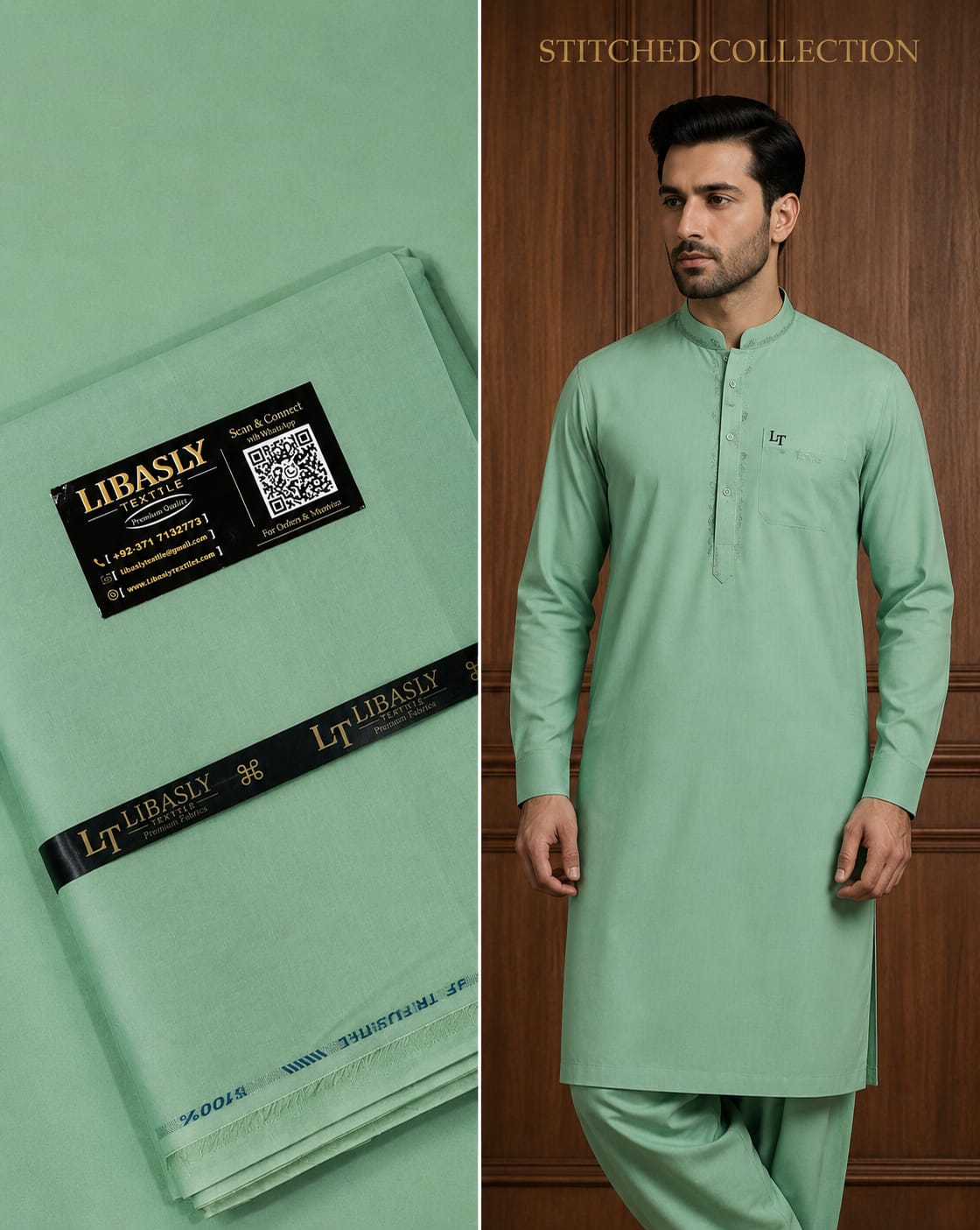Dynasty Cotton ( Mint Green )