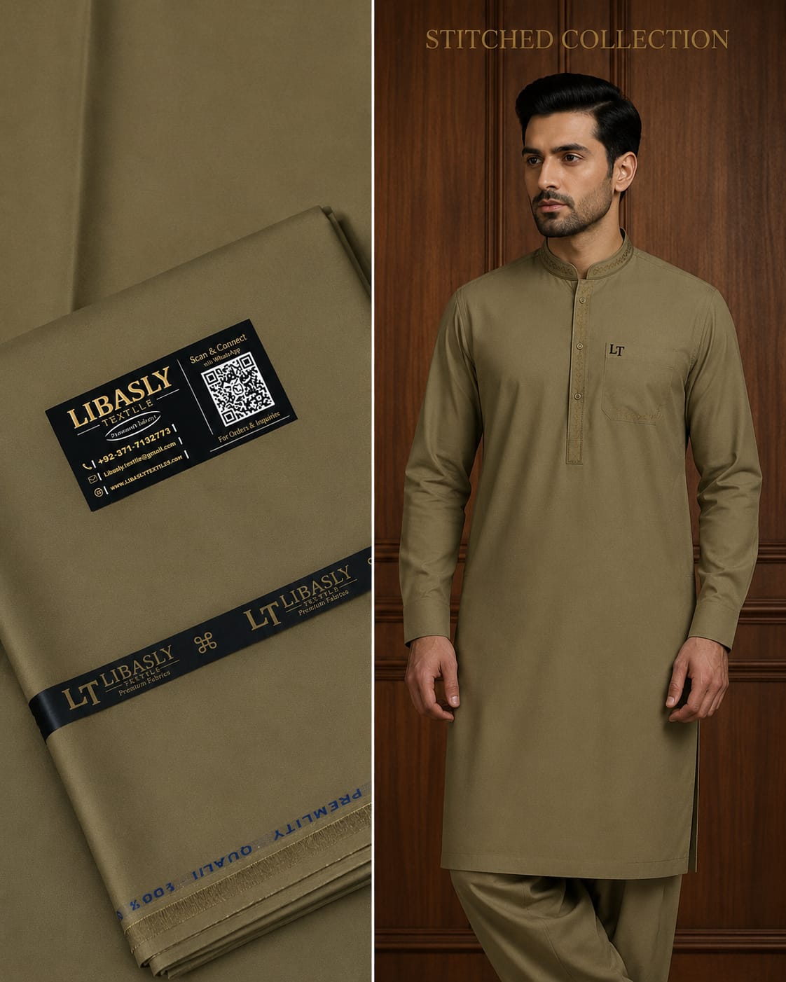Dynasty Cotton ( Olive Green )