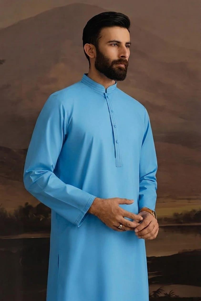 Wash And Wear (  Sky Blue )
